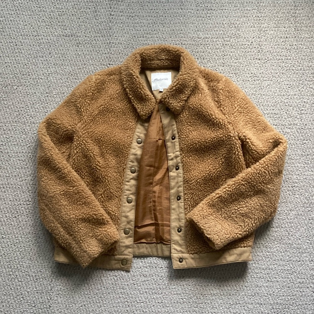Madewell Teddy Short Coat